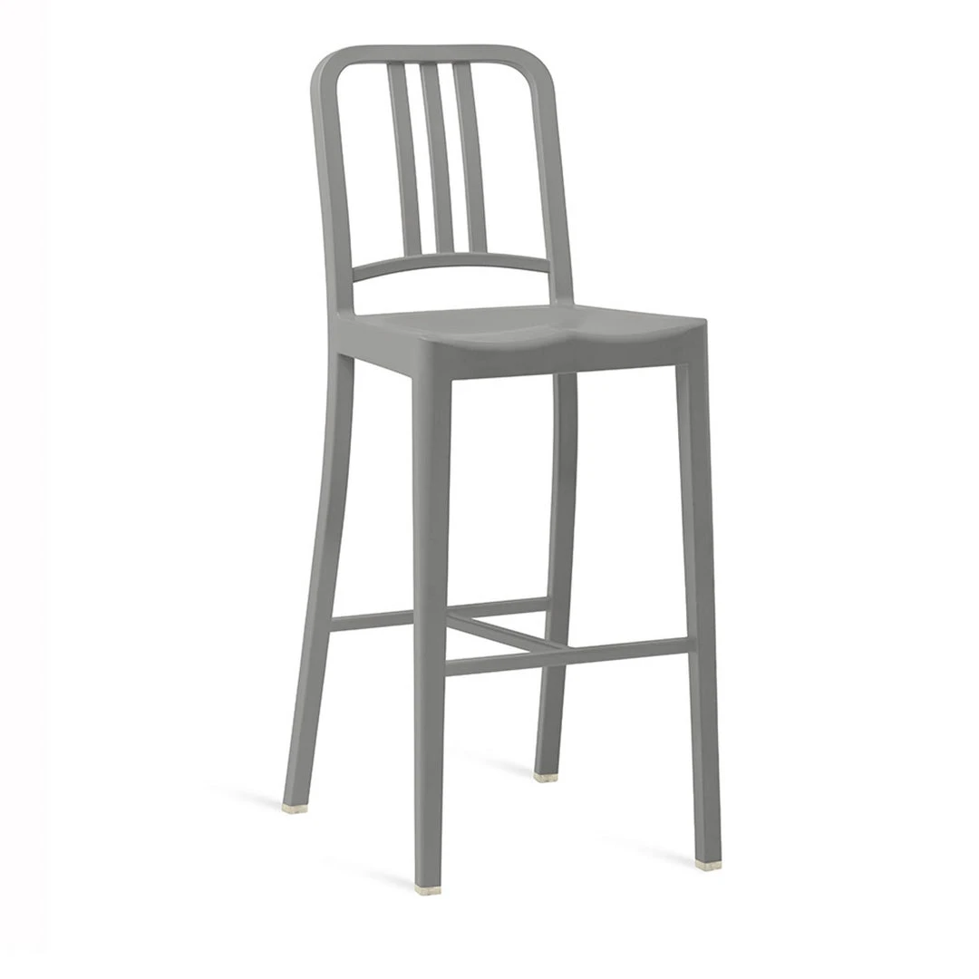 Emeco Furniture 111 Navy Recycled Barstool 9 Emeco Furniture 111 Navy Recycled Barstool