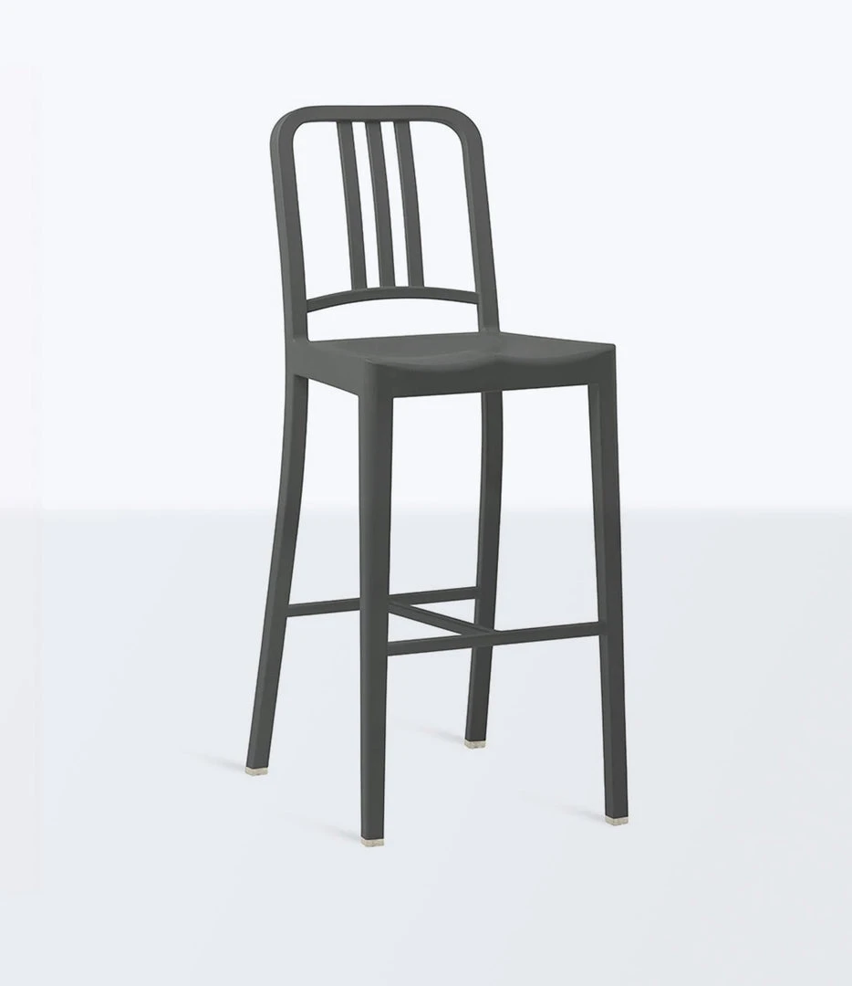 Emeco Furniture 111 Navy Recycled Barstool 3 Emeco Furniture 111 Navy Recycled Barstool