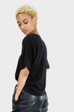 337 Brand Circularity Upcycled T-shirt - Black Recycled + Upcycled