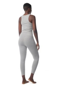 Synergy Organic Clothing Sale 7/8 Legging - Heather Gray