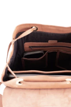 Abby Alley Handcrafted Adelaide Backpack - Black