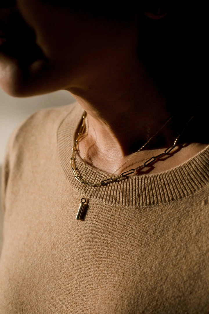 Abby Alley Cylinder Pendant Necklace 5 Abby Alley Cylinder Pendant Necklace