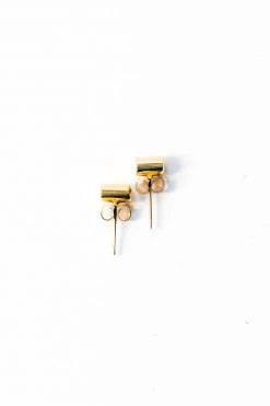 Abby Alley Jewelry Cylinder Stud Earrings