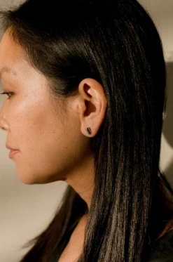 Abby Alley Jewelry Cylinder Stud Earrings