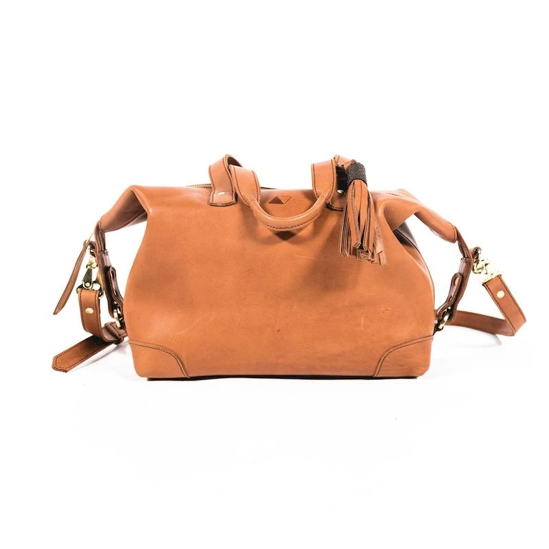 Abby Alley Ellen Handbag - Chestnut Handcrafted 3 Abby Alley Ellen Handbag - Chestnut Handcrafted