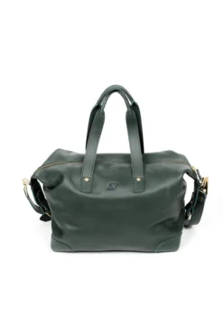 Abby Alley Handcrafted Ellen Handbag - Evergreen