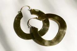 Abby Alley Flat Hoop Earrings
