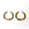 Abby Alley Flat Hoop Earrings