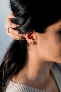 Abby Alley Half Circle Studs