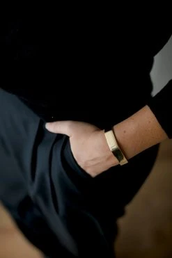 Abby Alley Hexagon Cuff Bracelet