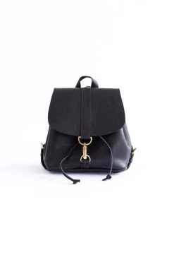 Abby Alley Accessories Mini Adelaide Backpack - Black