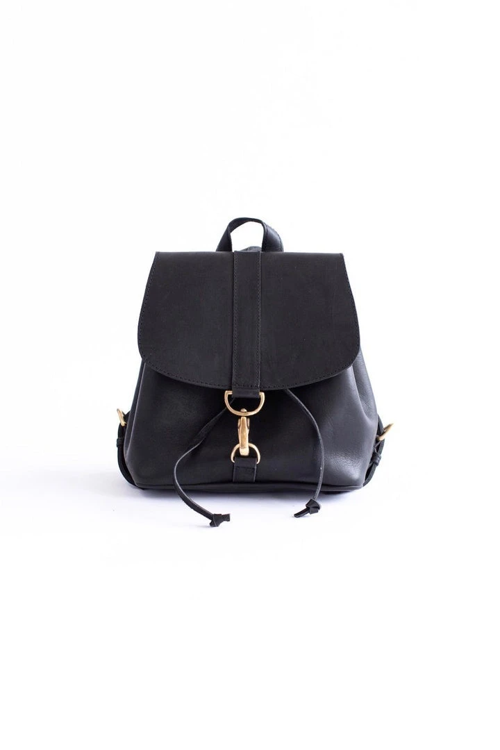 Abby Alley Accessories Mini Adelaide Backpack - Black 3 Abby Alley Accessories Mini Adelaide Backpack - Black