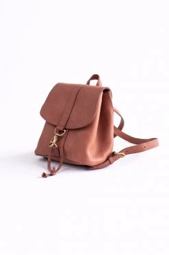 Abby Alley Mini Adelaide Backpack - Chestnut Accessories 9 Abby Alley Mini Adelaide Backpack - Chestnut Accessories