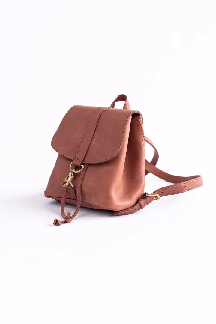 Abby Alley Mini Adelaide Backpack - Chestnut Accessories 5 Abby Alley Mini Adelaide Backpack - Chestnut Accessories