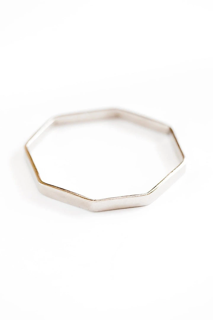 Abby Alley Jewelry Octagon Bangle Bracelet 3 Abby Alley Jewelry Octagon Bangle Bracelet