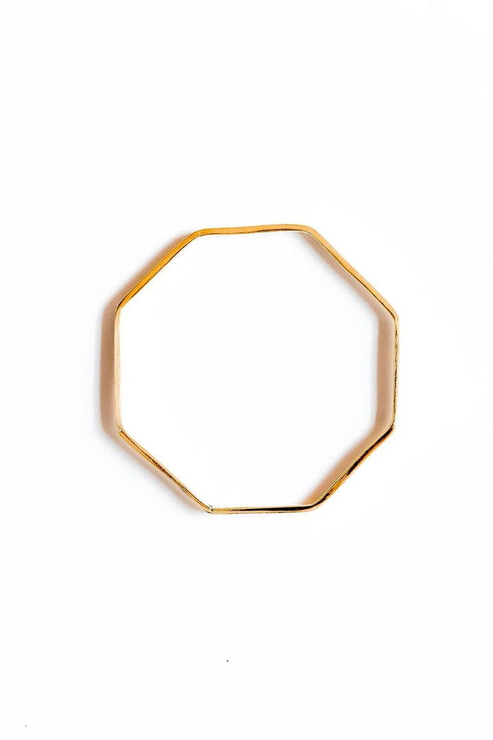 Abby Alley Jewelry Octagon Bangle Bracelet 7 Abby Alley Jewelry Octagon Bangle Bracelet