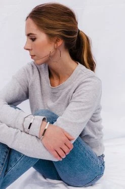 Abby Alley Octagon Hoop Earrings 12 Abby Alley Octagon Hoop Earrings