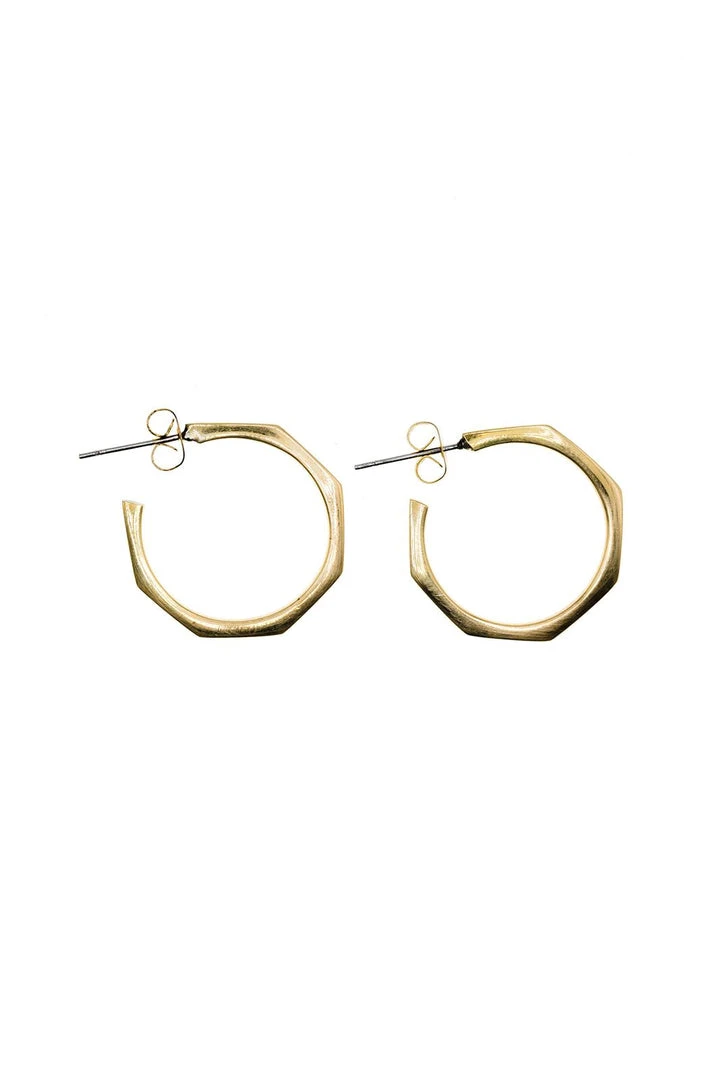 Abby Alley Octagon Mini Hoops Jewelry 4 Abby Alley Octagon Mini Hoops Jewelry