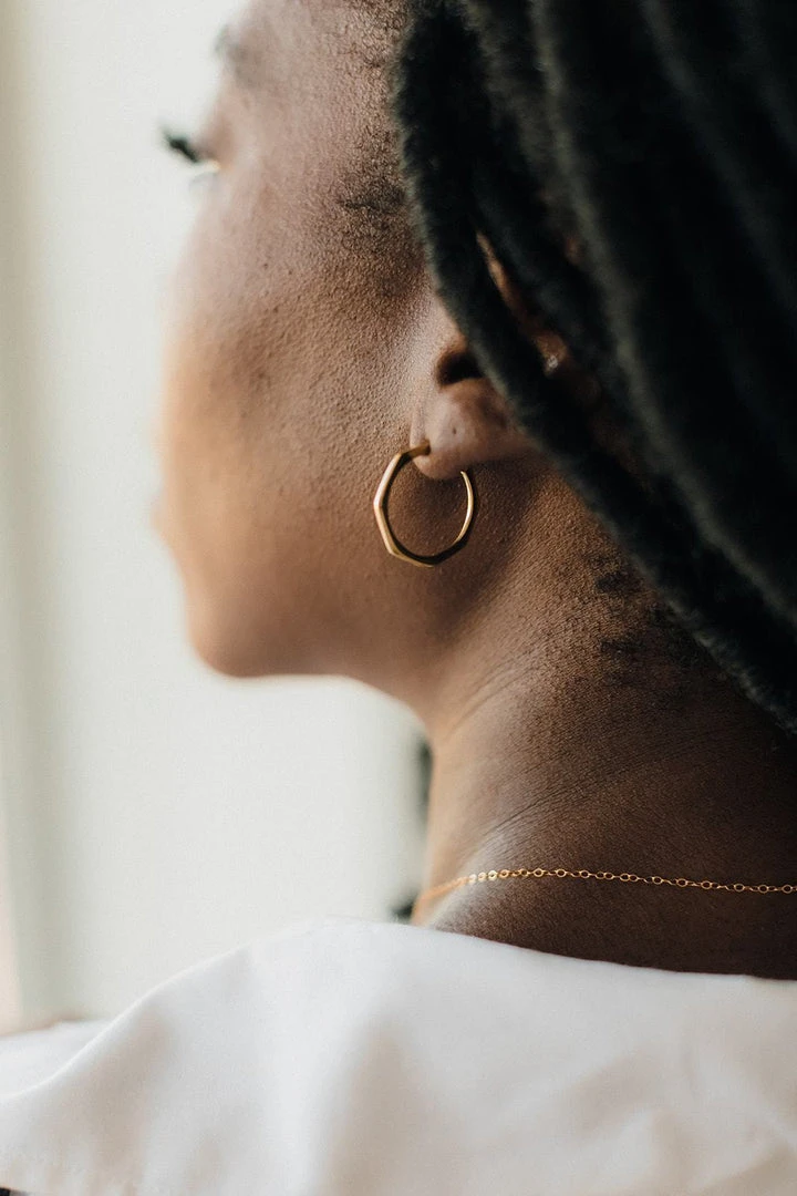 Abby Alley Octagon Mini Hoops Jewelry 6 Abby Alley Octagon Mini Hoops Jewelry