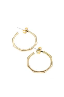 Abby Alley Octagon Mini Hoops Jewelry 12 Abby Alley Octagon Mini Hoops Jewelry