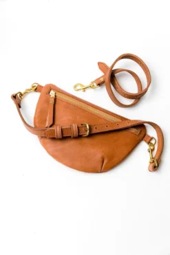 Abby Alley Handcrafted Sling Bag - Chestnut