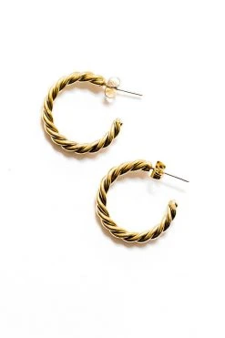 Abby Alley Jewelry Spiral Earrings