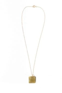 Abby Alley Jewelry Square Pendant Necklace