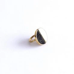 Abby Alley Abigail Horn Ring