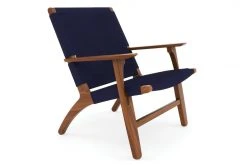 Masaya & Co. Abuelo Manila Arm Chair - Navy Furniture