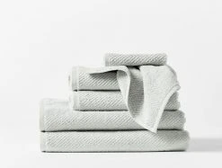Coyuchi Best Sellers Air Weight Towels - Fog