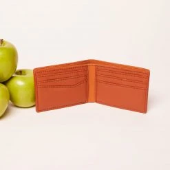 Allégorie Accessories Gala Apple Leather Bifold Wallet