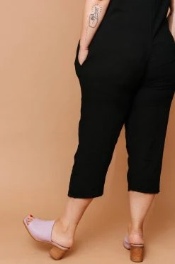 Altar Houseline Upcycled Jumpsuit - Black Best Sellers