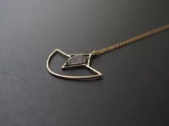 Iron Oxide Jewelry Crystal Amulet Necklace 16 Iron Oxide Jewelry Crystal Amulet Necklace