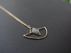 Iron Oxide Jewelry Crystal Amulet Necklace 17 Iron Oxide Jewelry Crystal Amulet Necklace