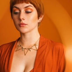 Iron Oxide Goddess Dart Collar Jewelry 11 Iron Oxide Goddess Dart Collar Jewelry