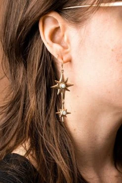 Iron Oxide Special Occasion Polaris Earrings