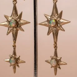 Iron Oxide Special Occasion Polaris Earrings