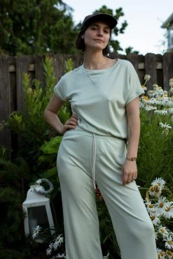 Altar Best Sellers Ronnie Tencel Lounge Bottoms - Mint