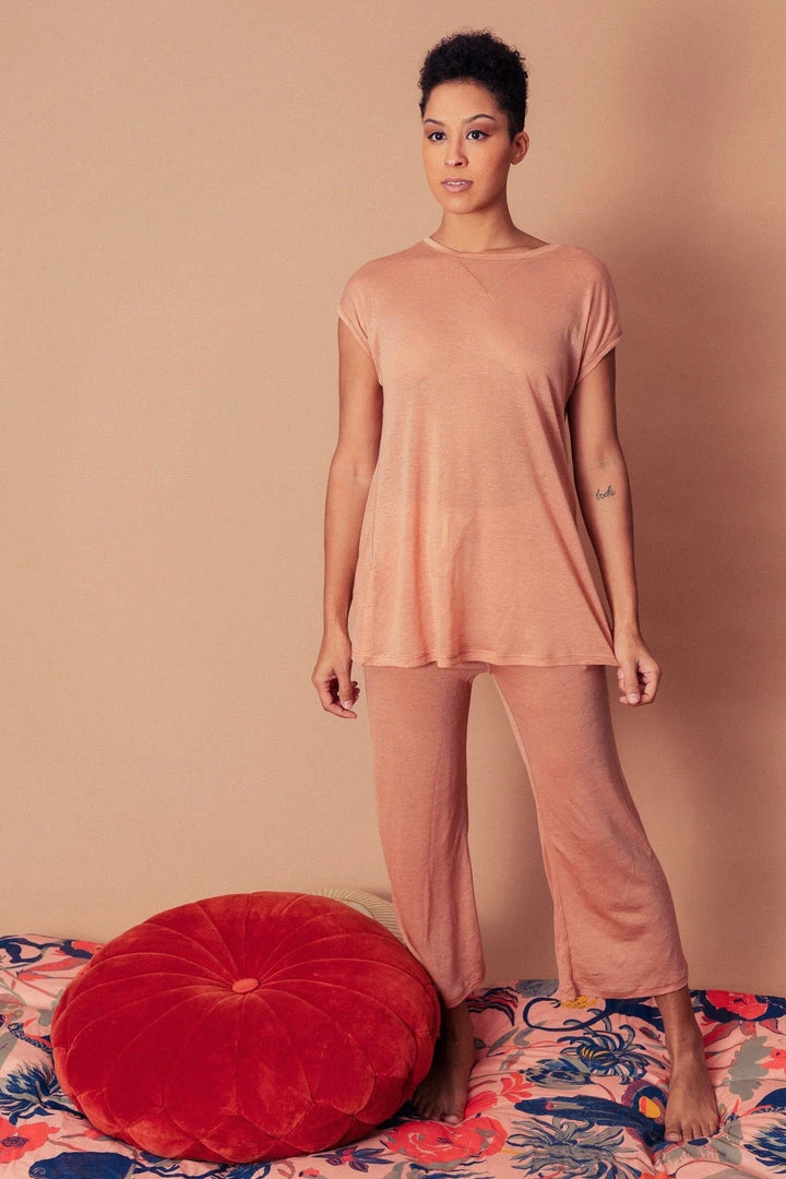 Altar Ronnie Tencel Lounge Bottoms - Blush Clothing 3 Altar Ronnie Tencel Lounge Bottoms - Blush Clothing