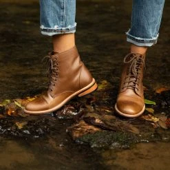 Nisolo Amalia All Weather Boot - Brown Shoes