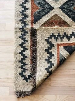Amante Marketplace Kilim Jute Rug No. 2
