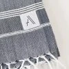 Amante Marketplace Teleios Turkish Towels - Black