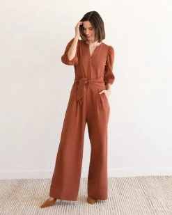 WVN Amber Twill Jumpsuit Best Sellers