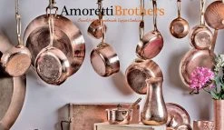 Amoretti Brothers Recycled Copper Sauce Pan - 2.8 Qt