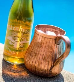 Amoretti Brothers Engraved Recycled Copper Mug Set