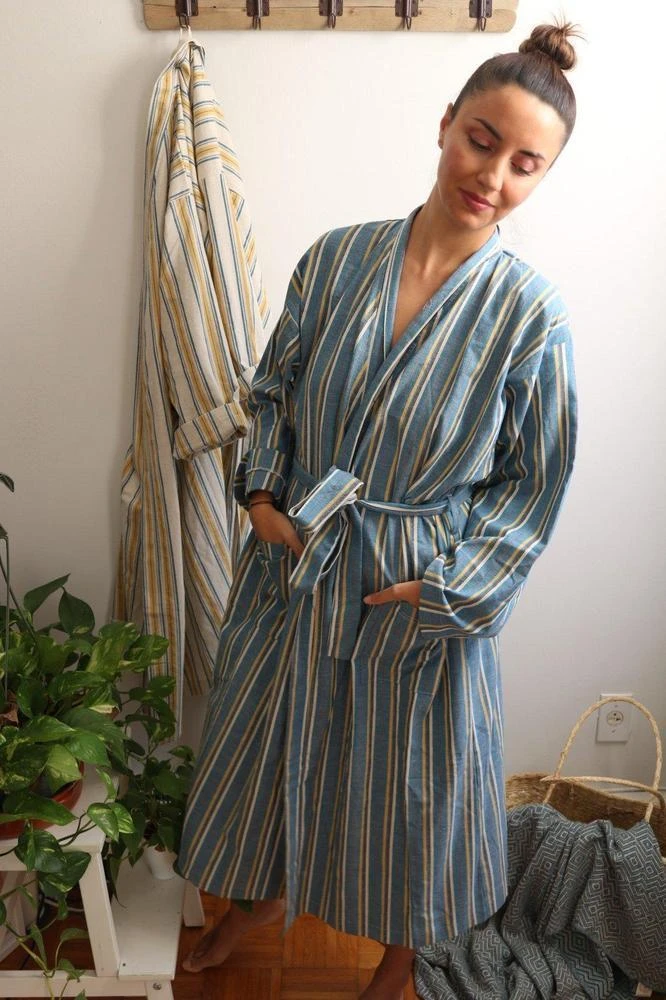 Anatolico Home Goods Luna Unisex Turkish Robe 6 Anatolico Home Goods Luna Unisex Turkish Robe