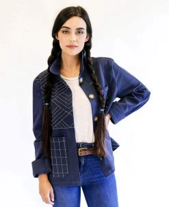 Anchal Clothing Chore Jacket - Navy
