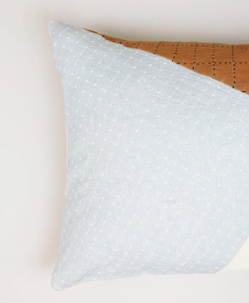 Anchal Naari Colorblock Lumbar Pillow Home Goods 7 Anchal Naari Colorblock Lumbar Pillow Home Goods