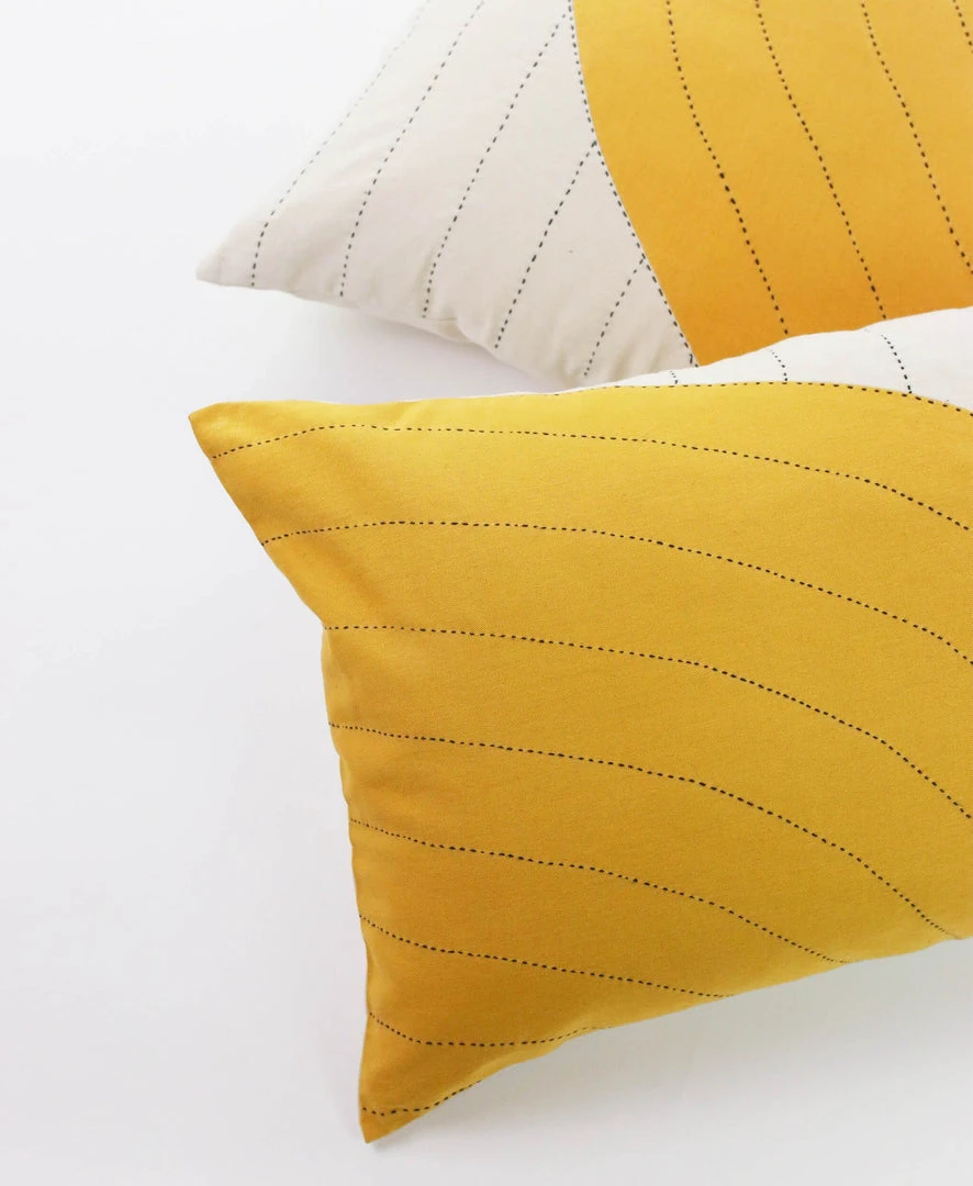 Anchal Curve Throw Pillow - Gold Home Goods 6 Anchal Curve Throw Pillow - Gold Home Goods