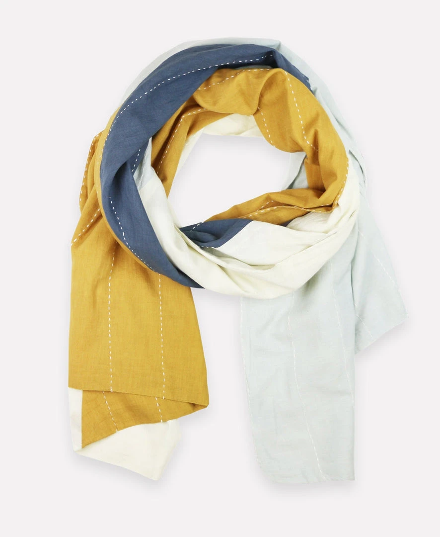 Anchal Asha Colorblock Scarf 3 Anchal Asha Colorblock Scarf